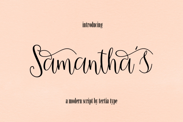 Samantha 's Script Font Download
