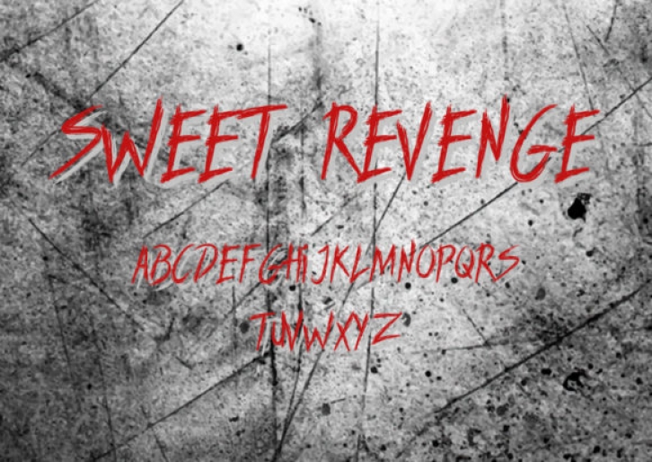 Sweet Revenge Font Download