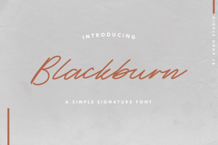 Blackburn Font Download