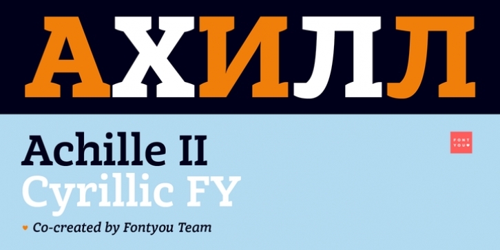 Achille II Cyr FY Font Download