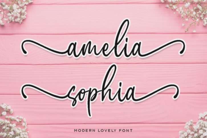 Amelia Sophia Font Download