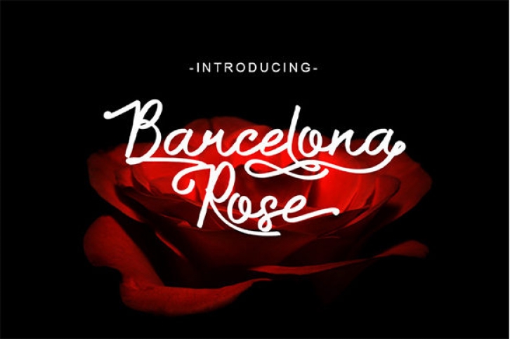 Barcelona Rose Font Download