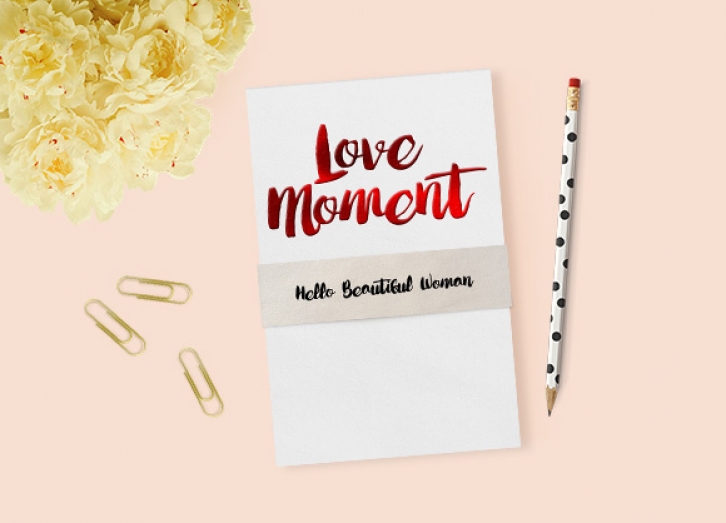 Love Moment Font Download