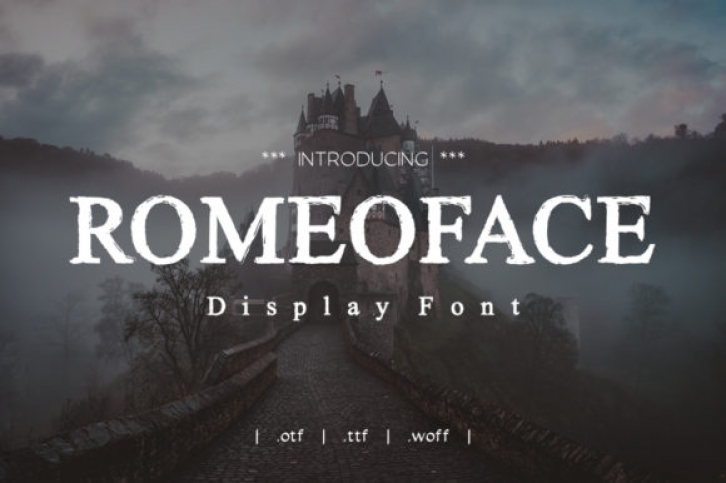 Romeoface Font Download