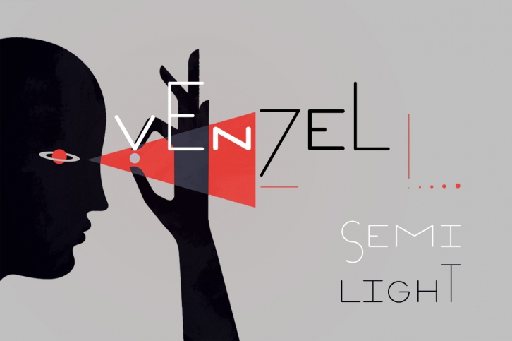 Venzel Semilight Font Download