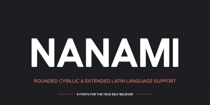 Nanami Rounded Pro Font Download