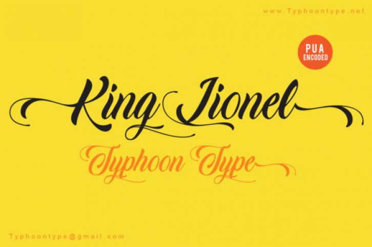 King Lionel Font Download