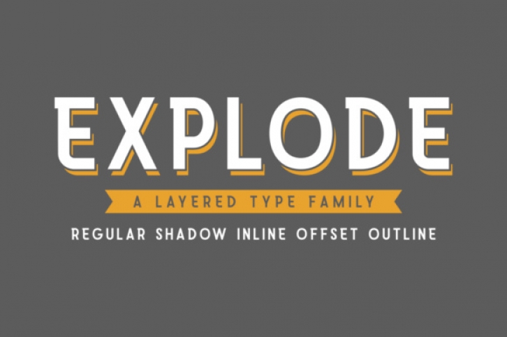 Explode Family Font Download