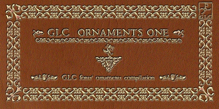 GLC Ornaments One Font Download