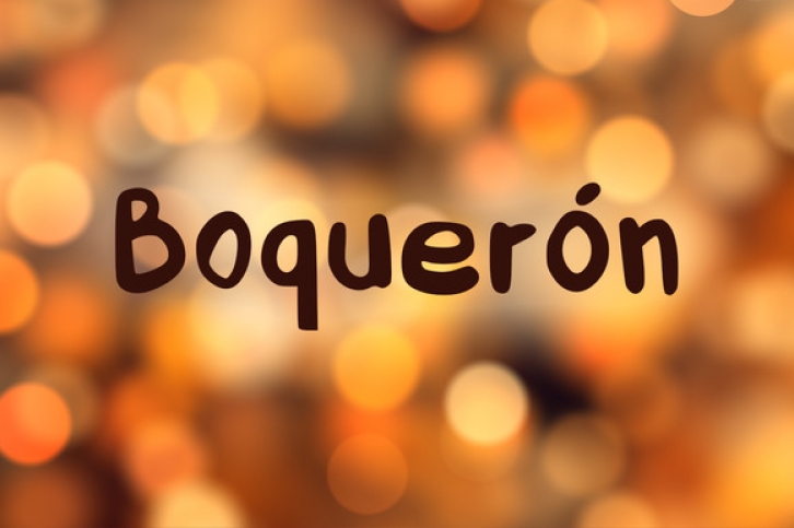 Boquerón Font Download