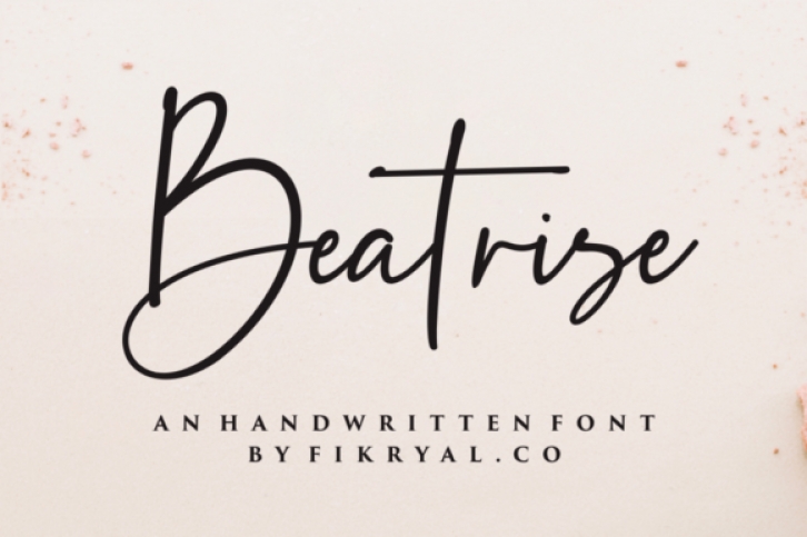 Beatrise Font Download
