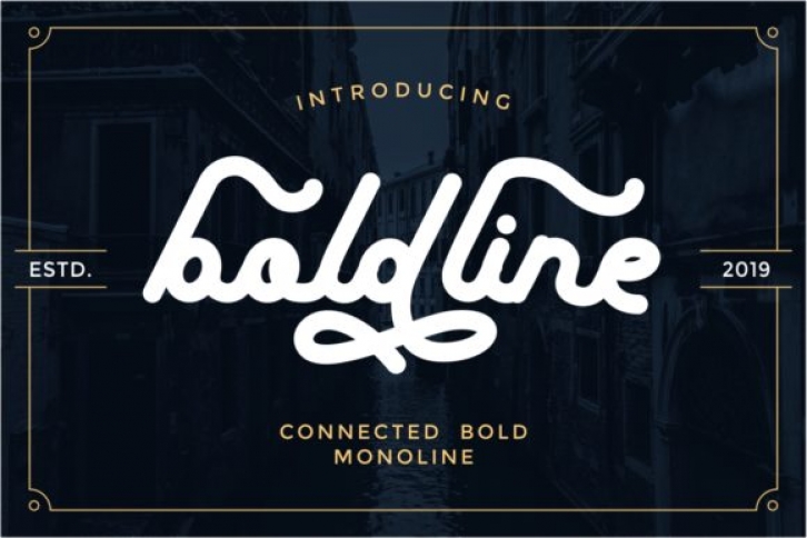 Boldline Font Download