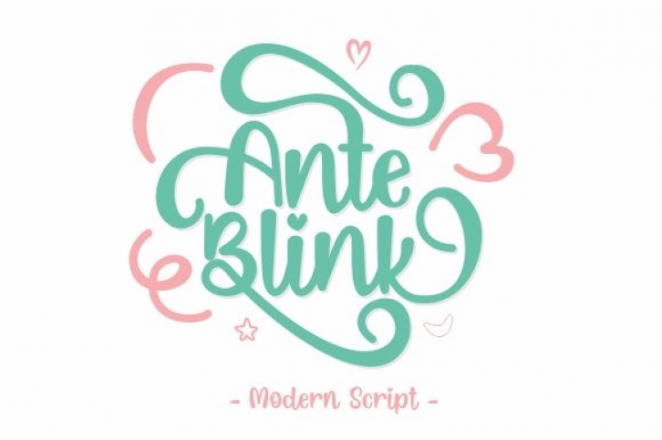 Ante Blink Font Download