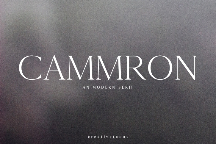 Cammron Font Download