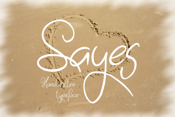 Sayes Font Download