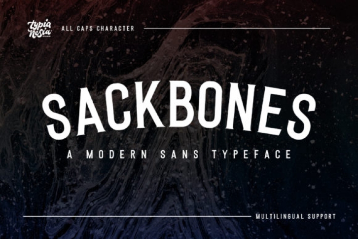 Sackbones Font Download