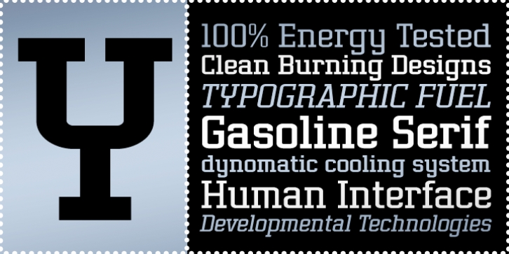 Gasoline Serif BTN Font Download