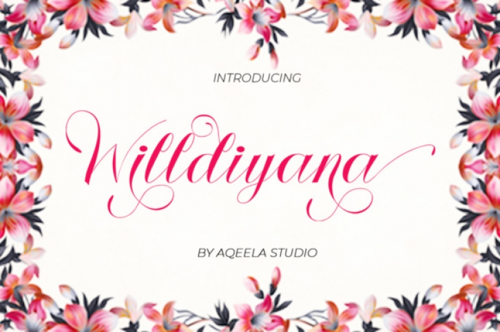 Willdiyana Script Font Download