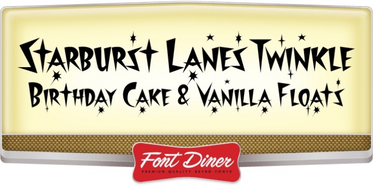 Starburst Lanes Twinkle Font Download