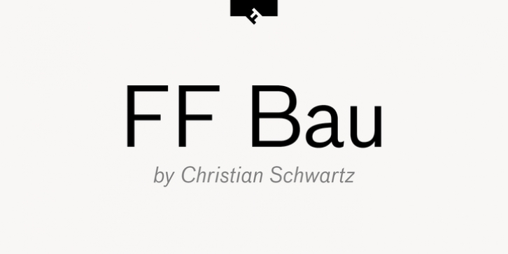 FF Bau Font Download