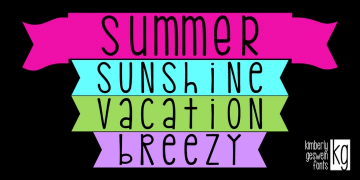 KG PDX Blocks Font Download