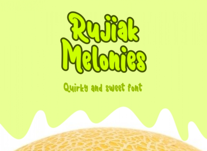 Rujiak Melonies Font Download