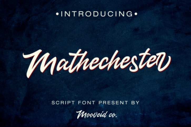 Mathechester Font Download
