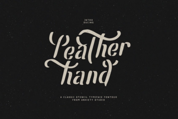Leatherhand Font Download