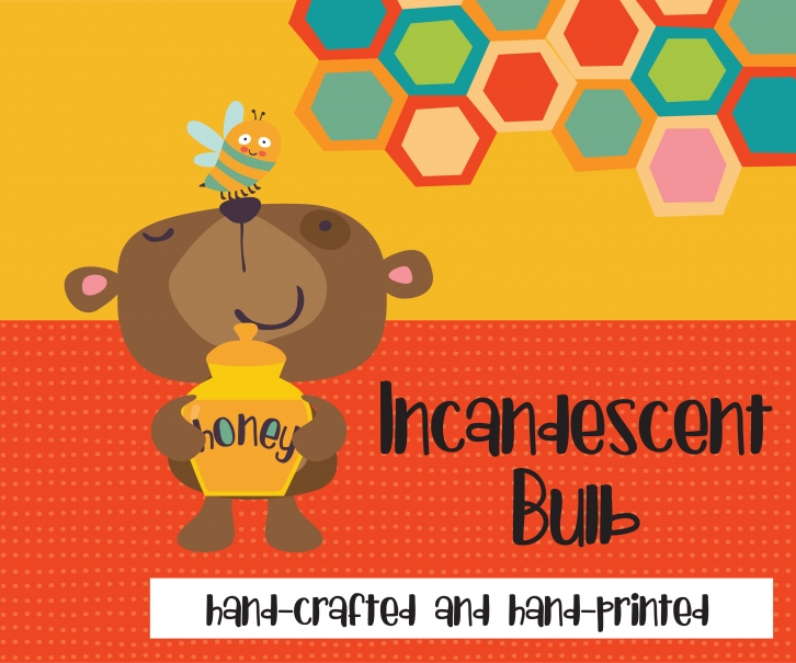 Incandescent Bulb Font Download