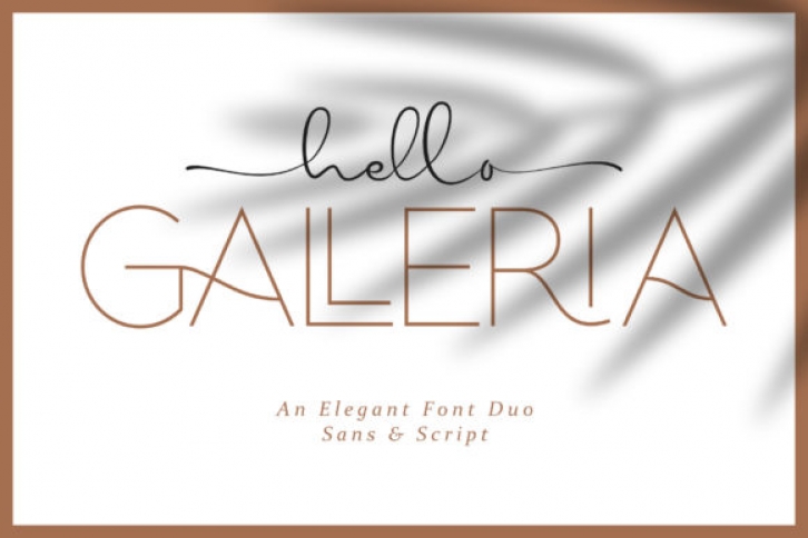 Hello Galleria Font Download