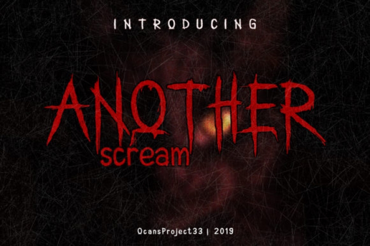 Another Scream Font Download