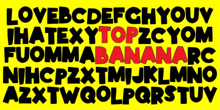 Top Banana Font Download