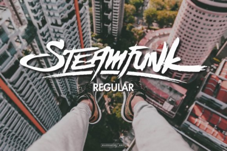 Steamfunk Font Download