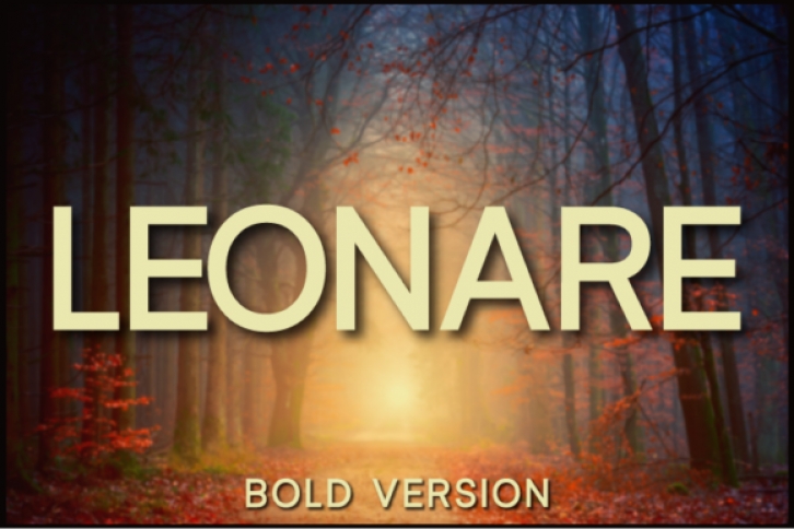 Leonare Bold Font Download