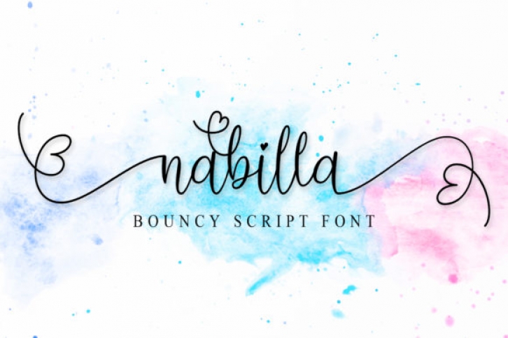 Nabilla Font Download