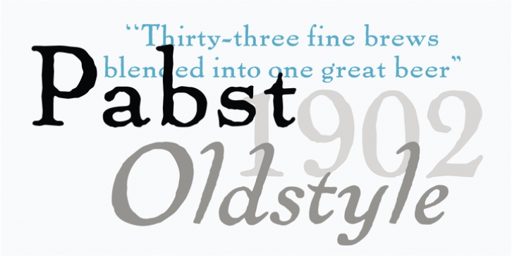 LTC Pabst Oldstyle Font Download