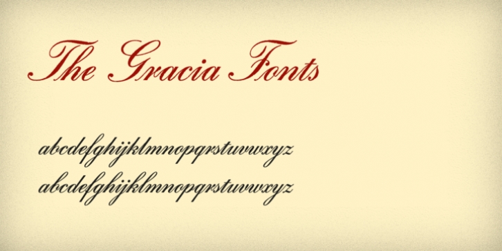 Gracia Series 40 Font Download