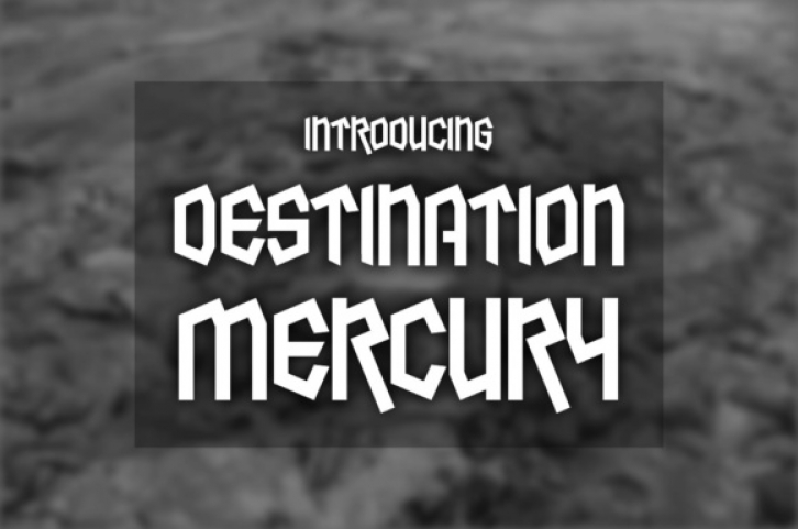Destination Mercury Font Download