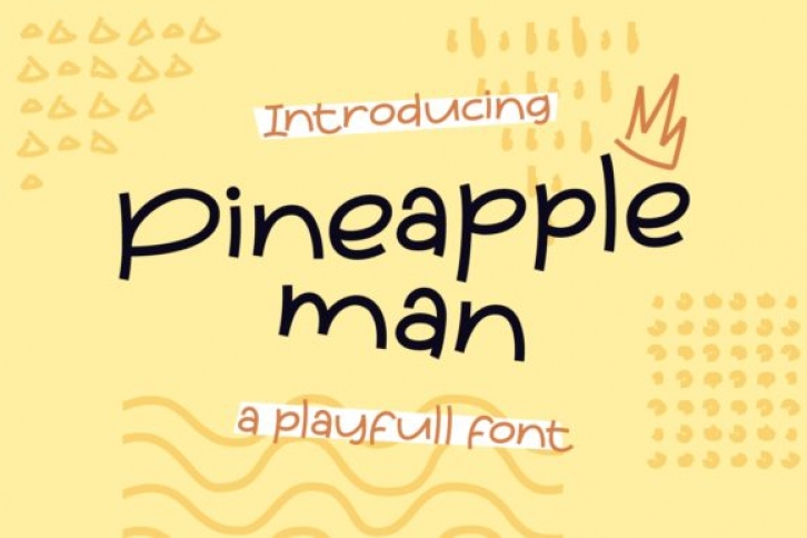 Pineapple Man Font Download