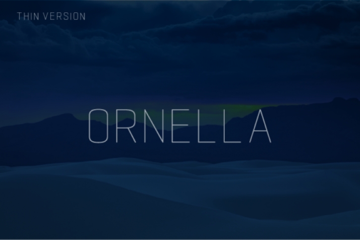 Ornella Thin Font Download
