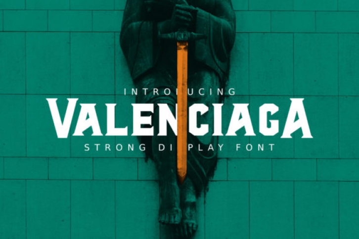 AL Valenciaga Font Download