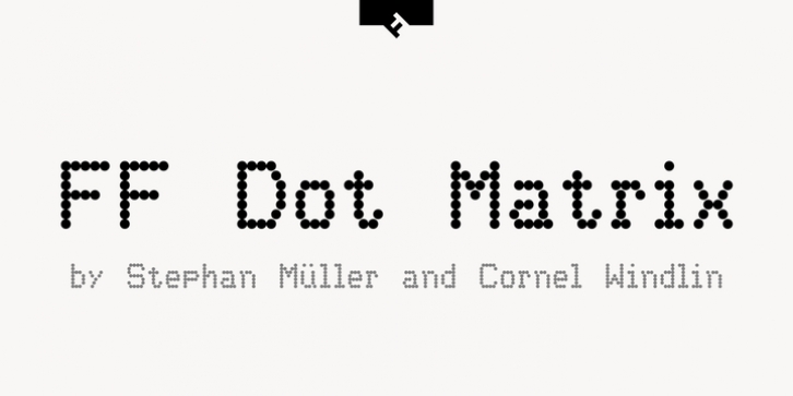 FF Dot Matrix Font Download