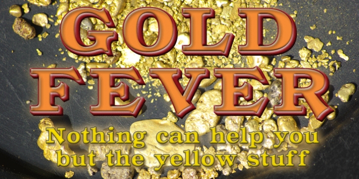 Gold Fever Font Download