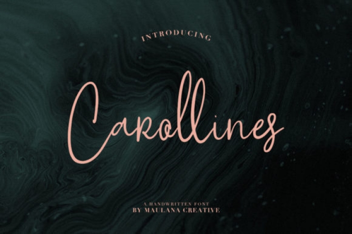 Carollines Font Download
