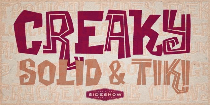 Creaky Solid Font Download