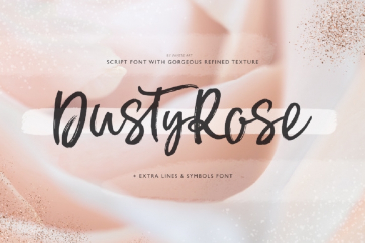 Dusty Rose Font Download