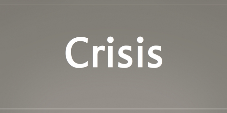 Crisis Font Download