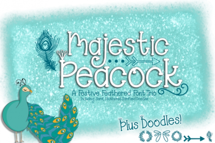 Majestic Peacock Font Download