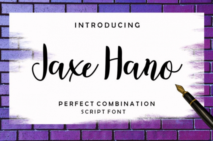 Jaxe Hano Font Download