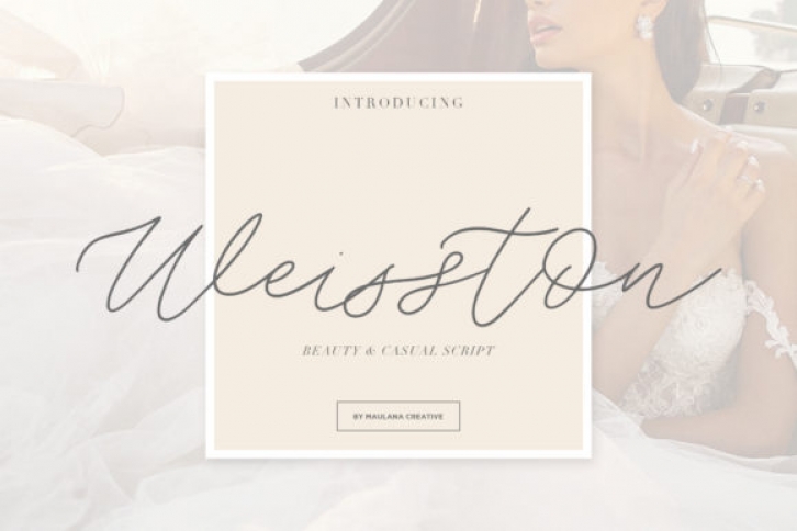 Weisston Font Download